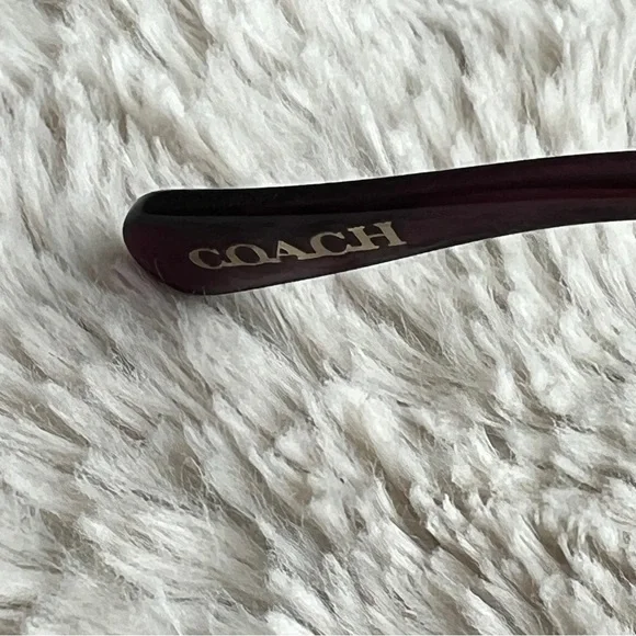 Coach Black and Silver eyeglasses frames